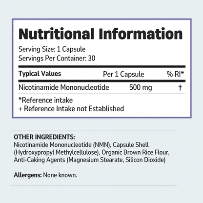 NMN | 500mg Capsules